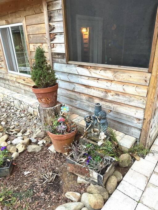 Beautiful & Peaceful Cabin W/ Deck Garden & Fire-Pit Murphy Exterior foto